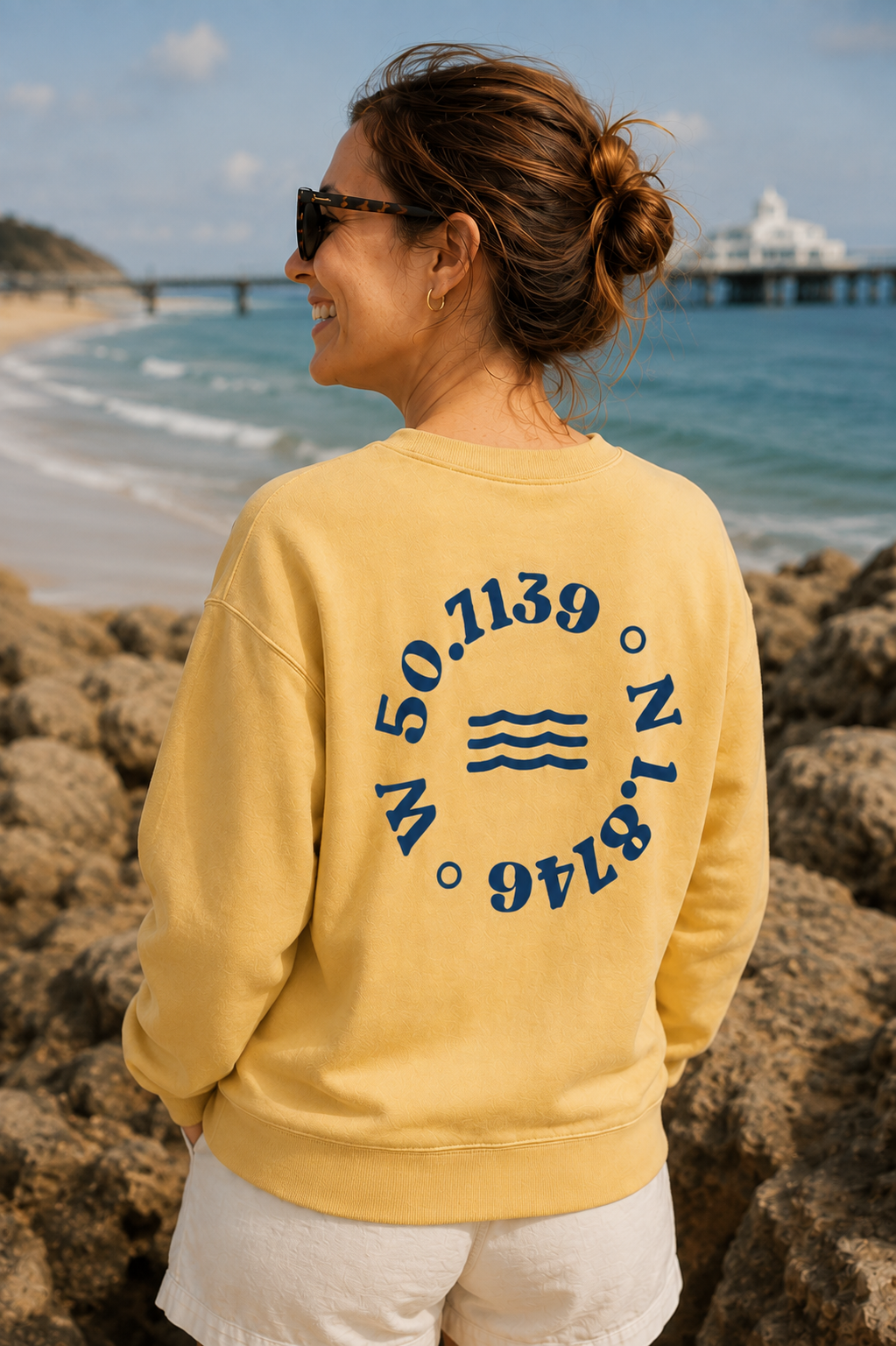 Womens Local Waves Sweat